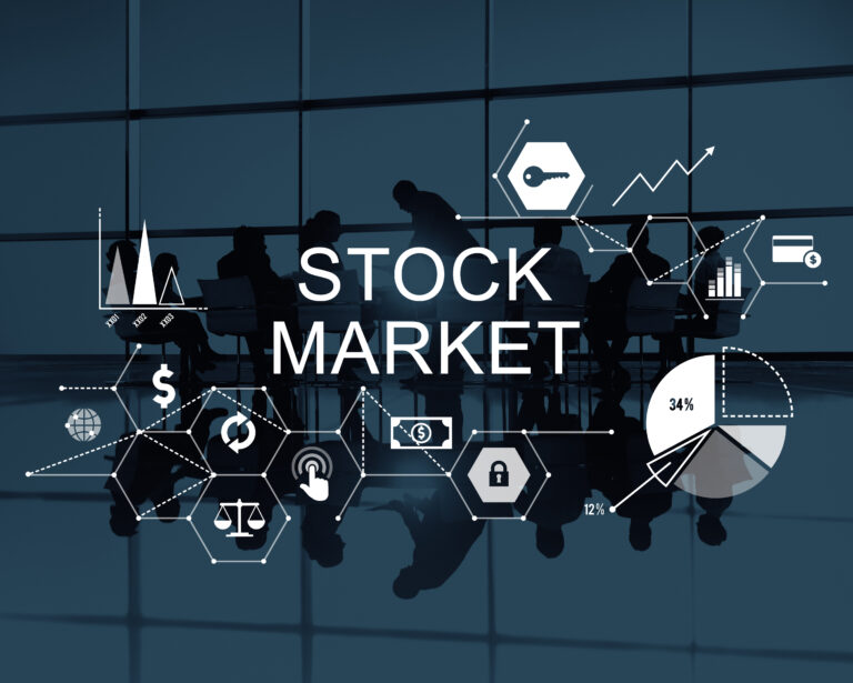 stock market finance financial issues concept